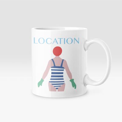 Swimmer Customisable Mug