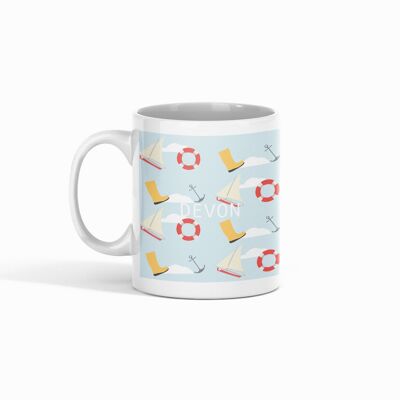 Nautical Lollies Customisable Mug