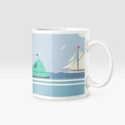 Bouy & Ship Customisable Mug