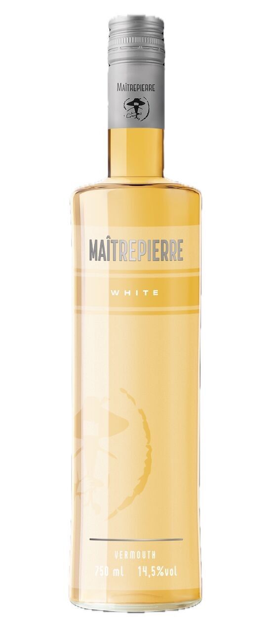 Maîtrepierre White – Weißer Wermut mit Mango, Papaya und Zitrus. 0,75l, Alk. 14.5 % Vol.