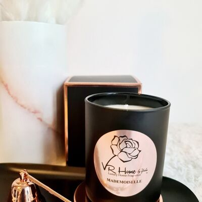 Luxury Scented Candle, L, Black, AVAILABLE IN 22 SCENTS