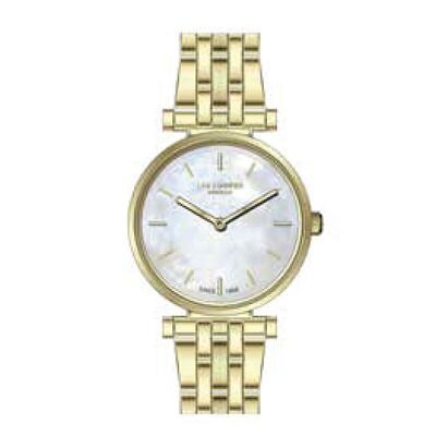 LeeCooper – MILLIE – LC08244 – Orologio da donna – Analogico al quarzo 2 lancette – Cassa rotonda in metallo – Quadrante in madreperla – Bracciale in metallo