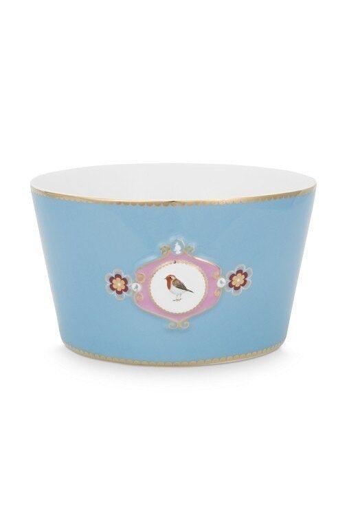 Ciotola medaglione Love Birds blu 15 cm - PIP STUDIO