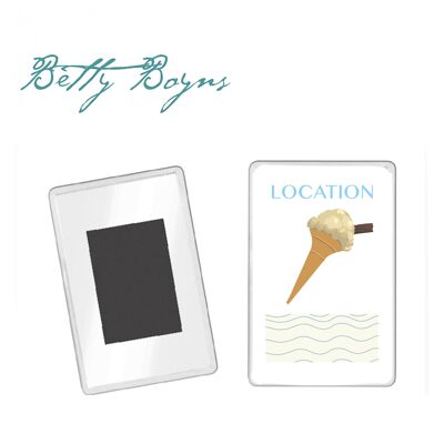 Ice Cream Customised Fridge Magnet