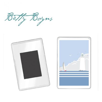 Lighthouse & Bouy Customised Fridge Magnet