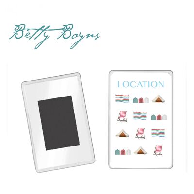 Seaside Customised Fridge Magnet
