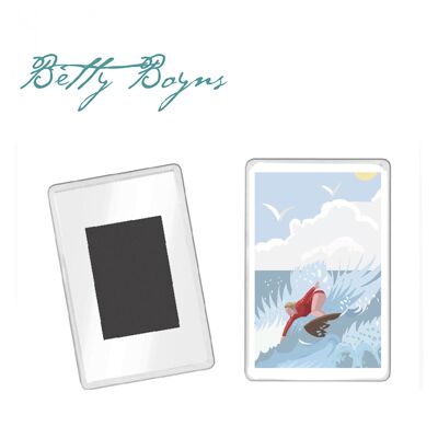 Surfer Customised Fridge Magnet