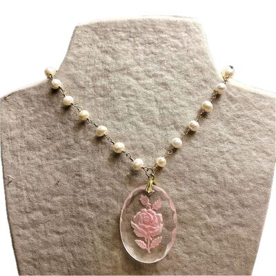 Rosalie Necklace - Pearls