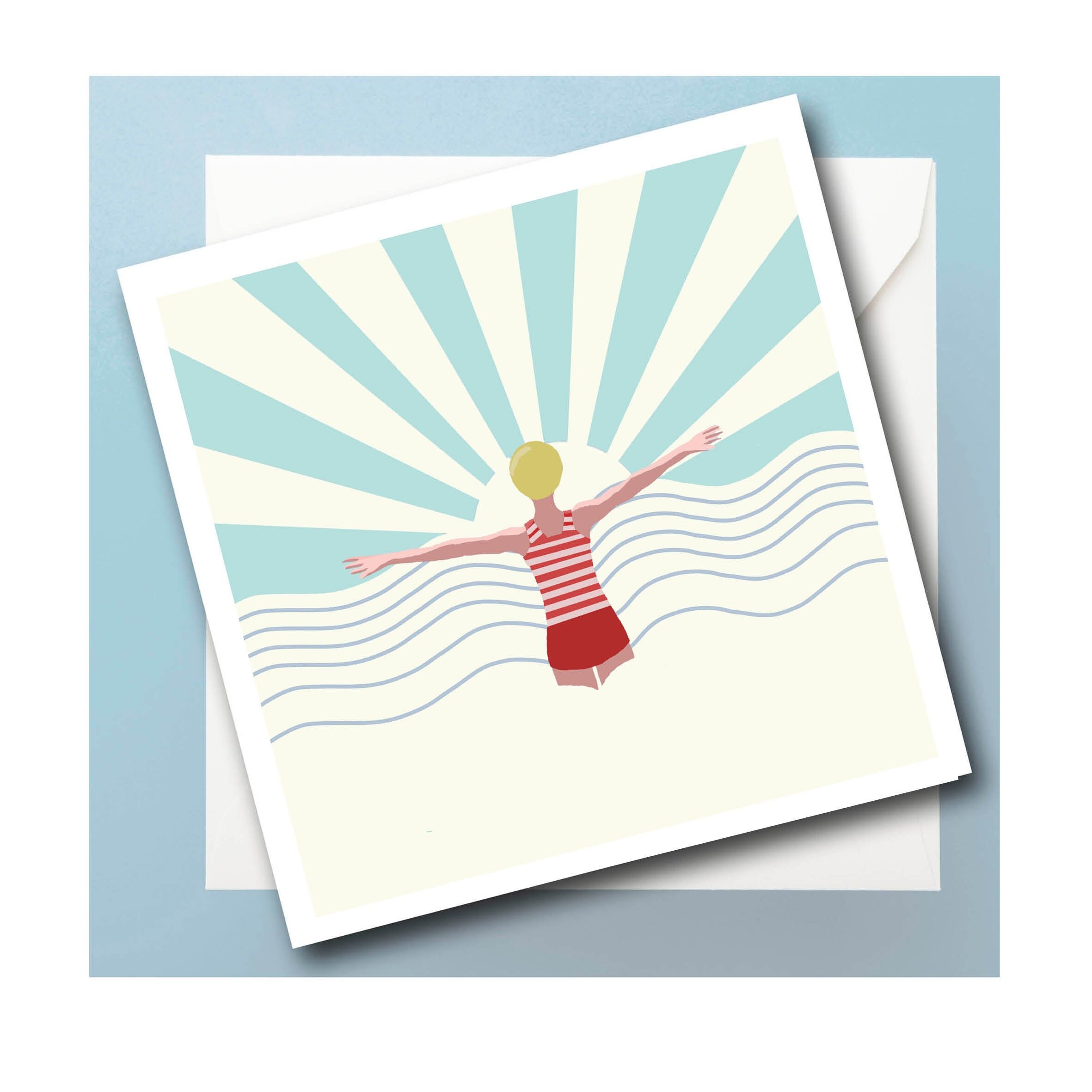 Biglietto d'auguri personalizzato "Alba"