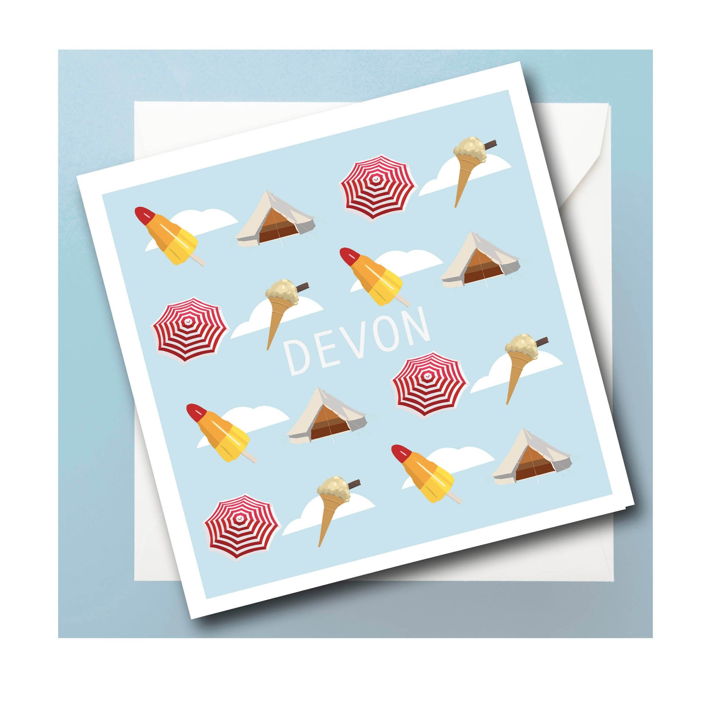 Biglietto d'auguri personalizzato con ghiaccioli nautici