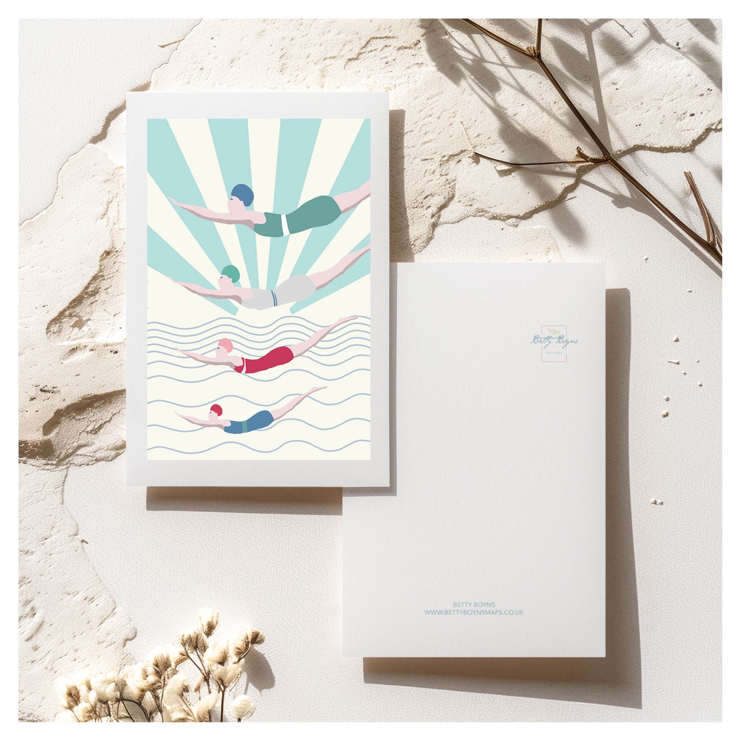 Cartolina personalizzata Divers