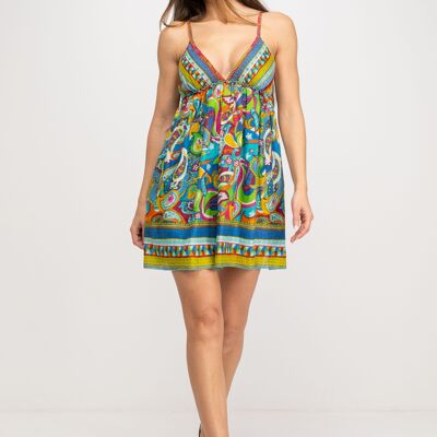 Vestido estampado IC9339V