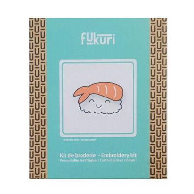 Kit ricamo - Sushi di gamberi