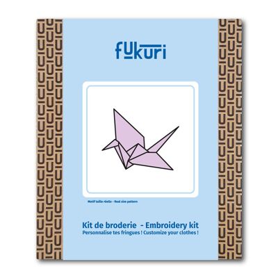 Kit de bordado - Grulla de origami