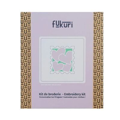 Kit ricamo - Timbro Cuori Parma