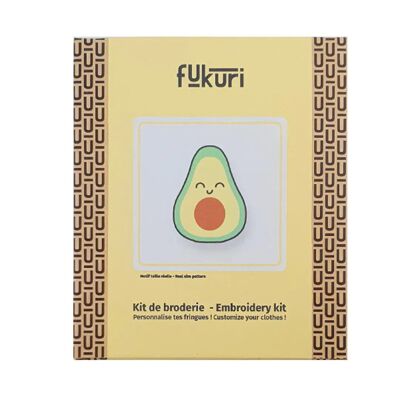 Kit de bordado - Aguacate Kawaii