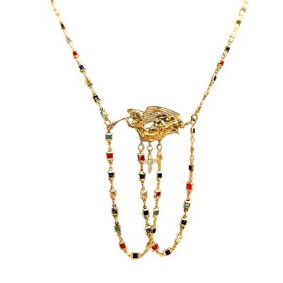 Collar de ángel barroco