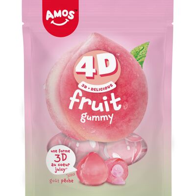 AMOS FRUITS PEACH 4D 120GR