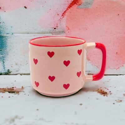 Cup S Hearts with hearts