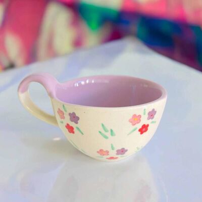 Ceramic cup Arc L Millefleur