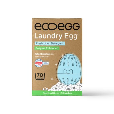 Ecoegg Bio Laundry Egg Fresh Linen + 70 lavages