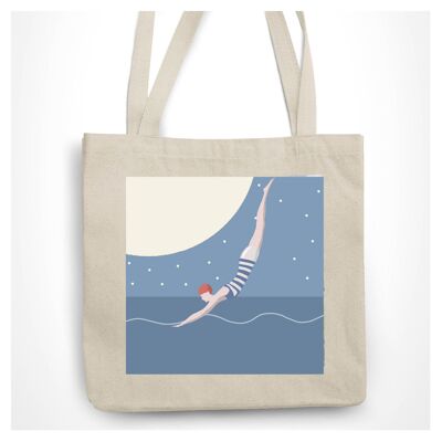 Borsa tote personalizzabile Midnight