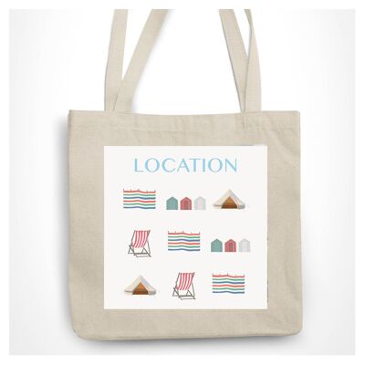 Seaside Customisable Tote Bag