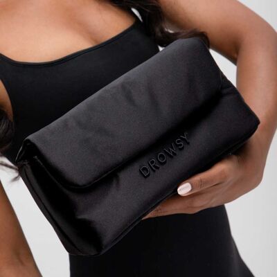Drowsy Silk Necessaire - Black Jade