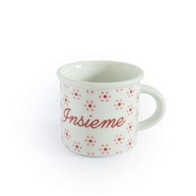 1 mug diam 8cm with INSIEME