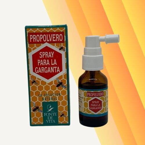 FONTE DE VITA PROPOLVERO – Spray para la garganta de propóleo 20ml 💨🌿