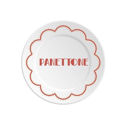1 plato de diámetro 16cm con PANETTONE