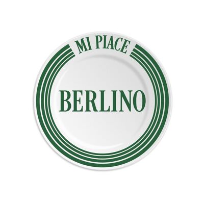 1 plate diam 16cm with MI PIACE BERLINO