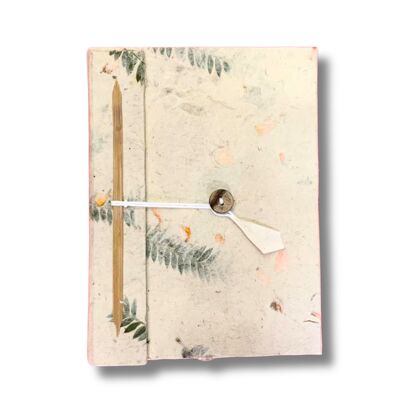 Cuaderno Mini Lokta - Flores Mixtas Lokta