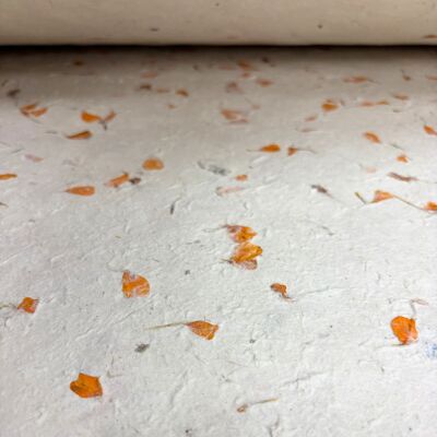 10x Carta da regalo Lokta Craft - Marigold