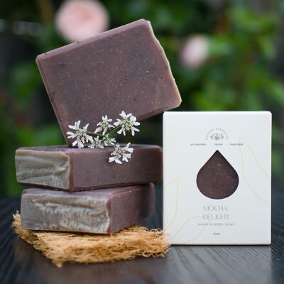 Mocha Delight - Hand & Body Soap - Vegan - Palm-free (100g)