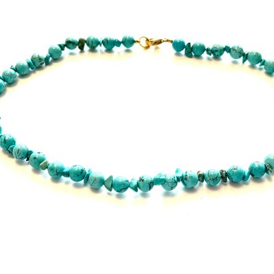 Collier Turquoise 8mm