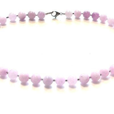 Collier Jade Violet 8mm