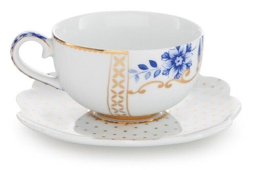 Paire tasse à café Royal Blanc - 125ml - PIP STUDIO