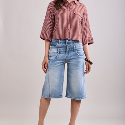 Bermuda jean double - Cassian