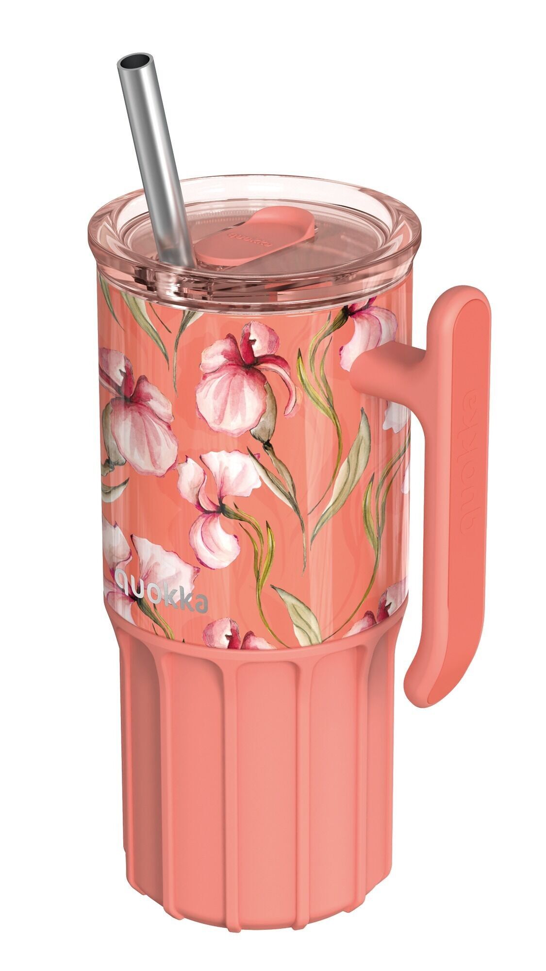 Quokka Contenitore Per Cibo MS Con Coperchio In Silicone | Vintage Floral 770 Ml | Ermetico, Antigoccia E Senza BPA