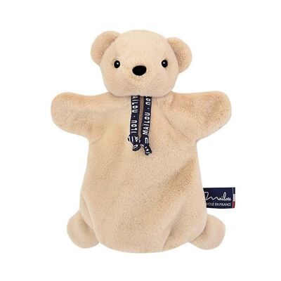 Ours DORLOTIN - Marionnette - beige