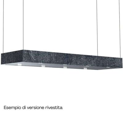 HOOD ISLAND SHELF cm.116X54 - Black - 900 m3/h