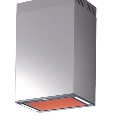 GINZA ISLAND HOOD cm.60x40 - Stainless steel - 800 m3/h