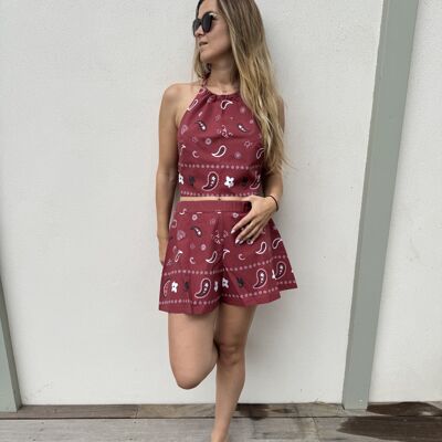 Pantaloncini Pasley Bordeaux - Luigi