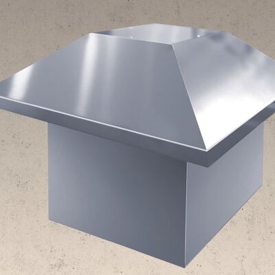 KUBIC OUTDOOR MOTOR - cm. 46x42 – Stainless Steel - 1.000 m3/h
