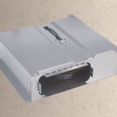 BOÎTE PLATE MOTEUR INTERNE cm.42x38 – Galvanisé - 900 m3/h