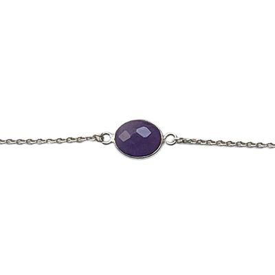 Bracelet chaîne plaqué argent (#15)