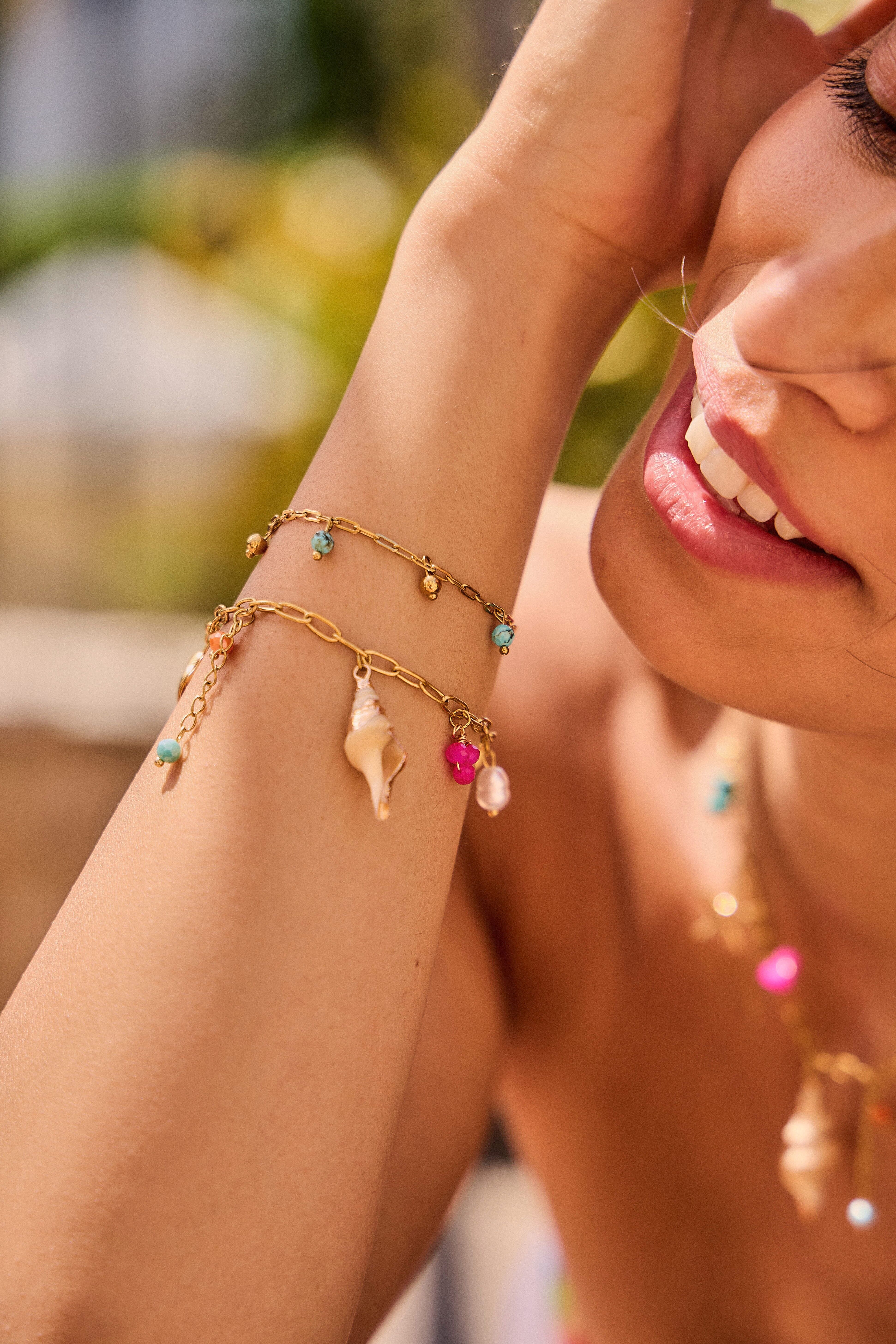 Bracelet Charm's Marin en Acier Inoxydable – Élégance Océanique