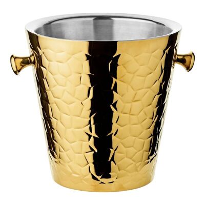 Champagne cooler Capri Gold H 23 cm
