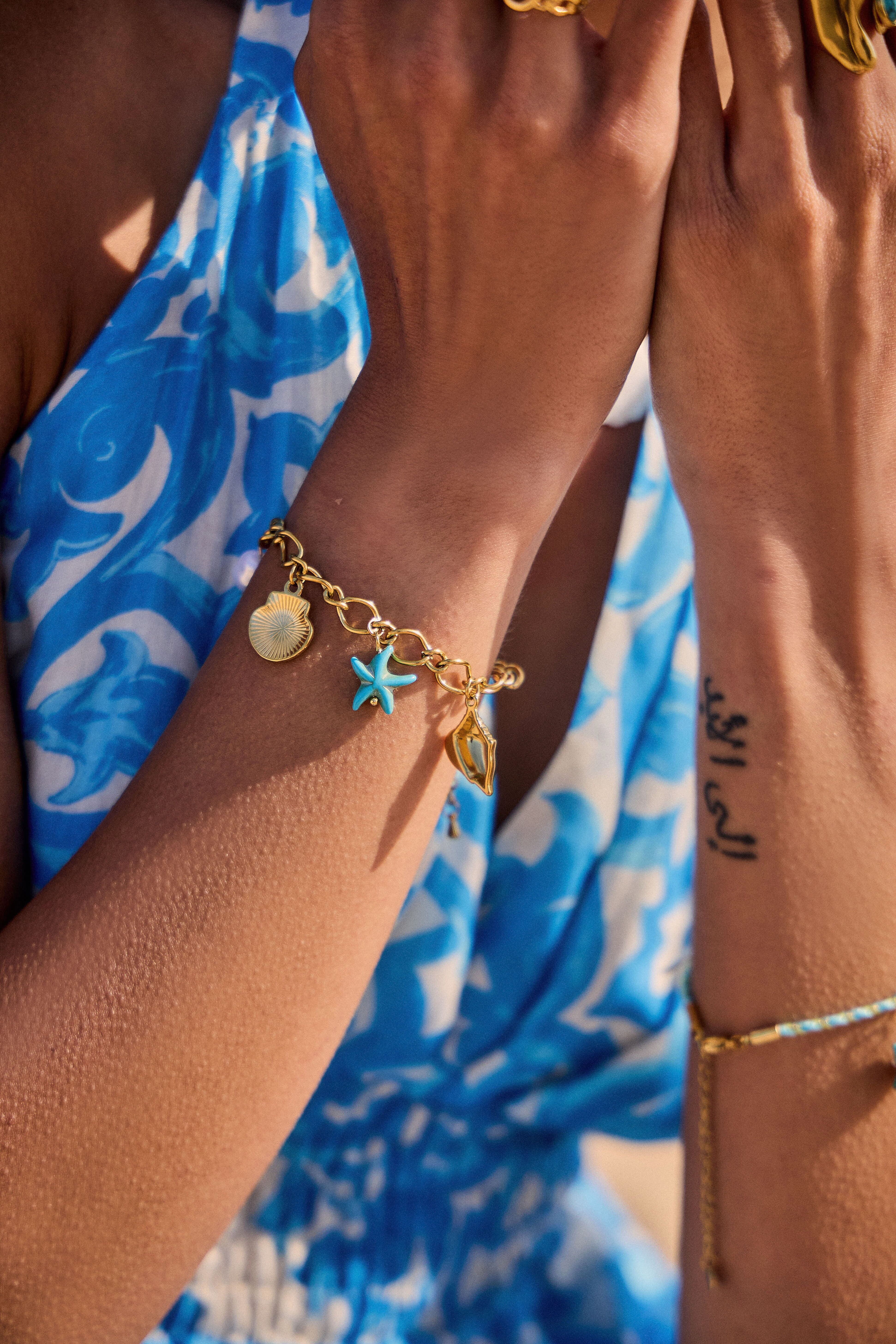 Bracelet Charm's Marin – Acier inoxydable